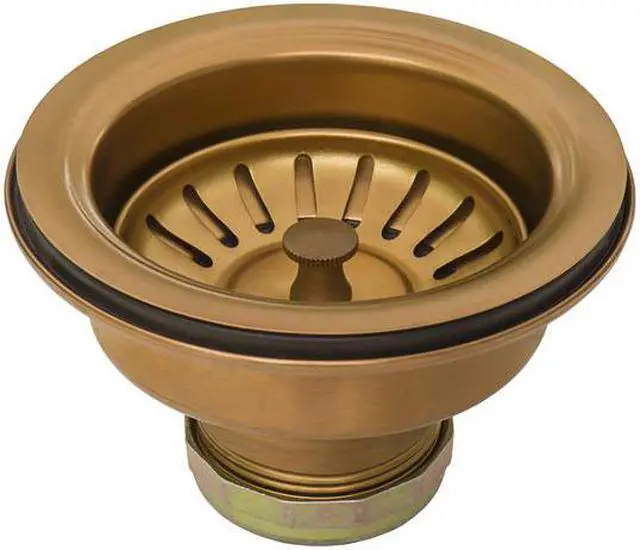 Alt view image 6 of 7 - RUVATI RVH9733CP 33" Apron-Front Farmhouse Kitchen SinkCopper Tone SS Sgl Bowl