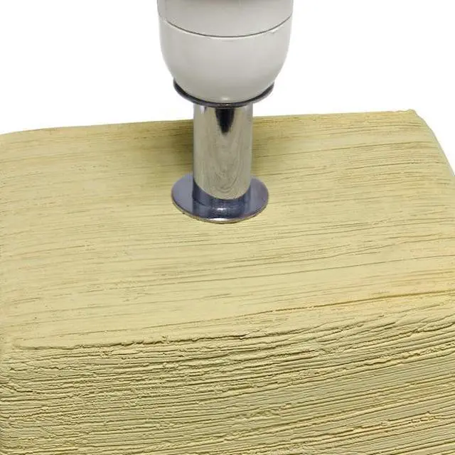 Alt view image 11 of 13 - Simple Designs Petite Faux Stone Table Lamp with Fabric Shade, Beige with White Shade