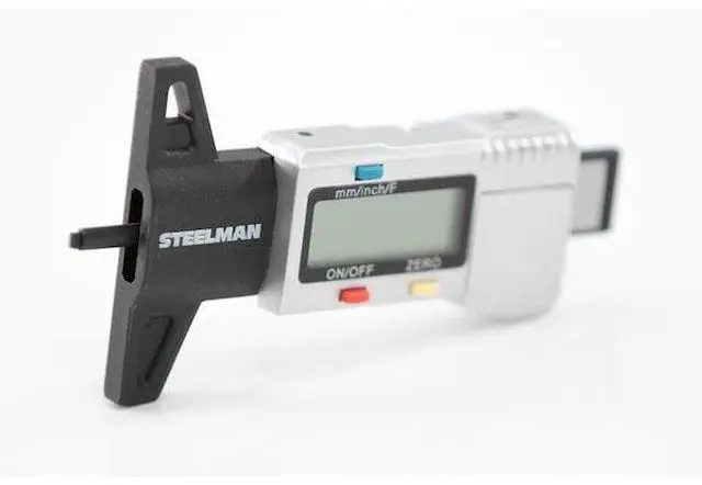 Alt view image 11 of 13 - STEELMAN 60664 Digital Tire Tread Depth Gauge, 3 Modes - Fractional Inch, Decimal Inch, and Millimeter, 0-1 Inch