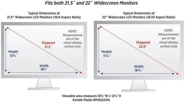Alt view image 2 of 16 - Kantek Magnifier,22",Al MAG22WL