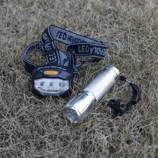 Alt view image 4 of 4 - everbrite led flashlight and headlamp combo, model: e007000