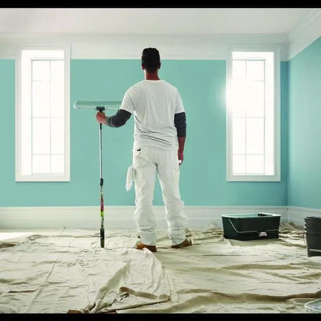 Alt view image 8 of 8 - WOOSTER R205-18 18" Paint Roller Cover, 3/8" Nap, Woven Fabric