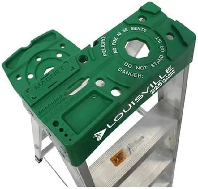 Alt view image 3 of 8 - LOUISVILLE AS4004 4 ft Aluminum Stepladder, 225 lbs. Capacity