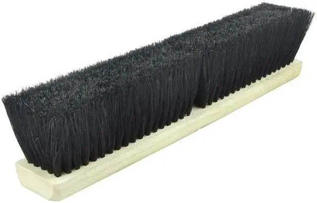 Alt view image 2 of 2 - Weiler Tampico Medium Sweep Brushes, 18 in Hardwood Block, 3 in Trim - 1 EA (804-42007)