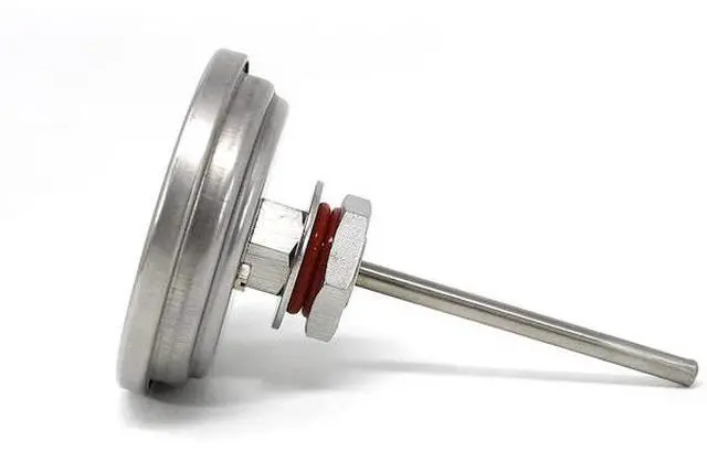 Alt view image 3 of 6 - CONCORD PF300-MT 3" Stainless Steel Thermometer with Mounting Assembly