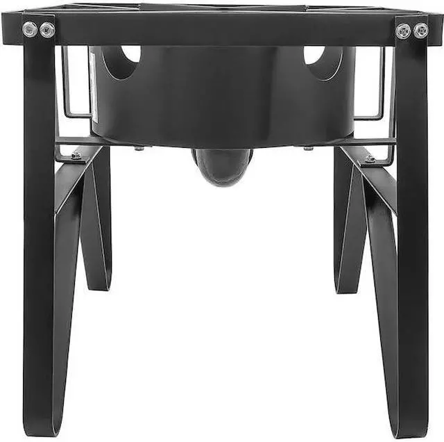 Alt view image 4 of 5 - Concord Deluxe Banjo Single Propane Burner; 200,000 BTU Portable Outdoor Stove for Camping Cooking, Home Brewing, Making Sauces; 16" Square