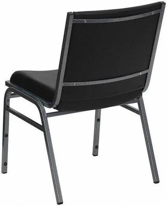 Alt view image 10 of 20 - HERCULES Series Heavy Duty Black Vinyl Stack Chair