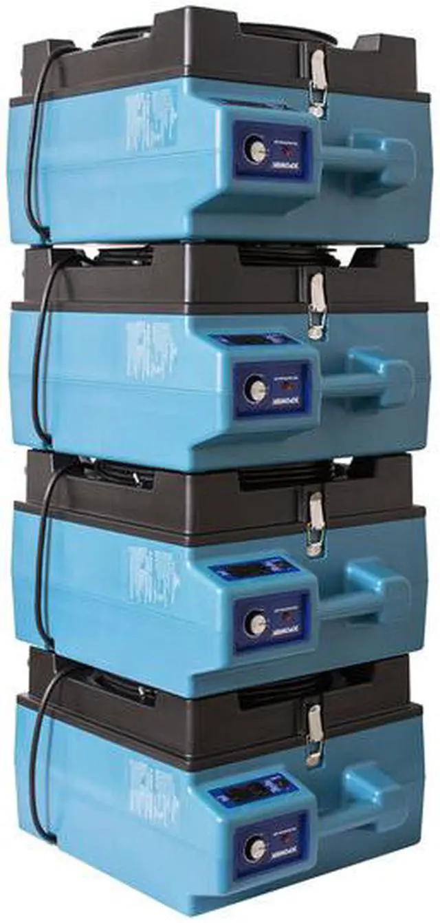 Alt view image 6 of 6 - XPOWER X-4700A 115V & 4.5 A Professional 3-Stage HEPA Air Scrubber
