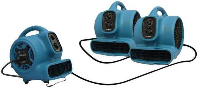 Alt view image 3 of 6 - XPOWER P-260AT Air Mover,Scented,Timer,Power Outlets