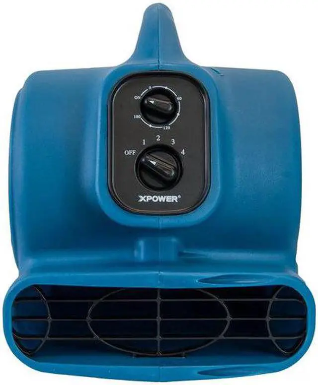 Alt view image 4 of 6 - XPOWER P-260AT Air Mover,Scented,Timer,Power Outlets