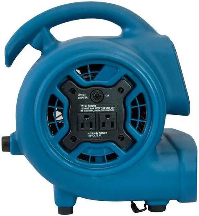 Alt view image 5 of 6 - XPOWER P-260AT Air Mover,Scented,Timer,Power Outlets