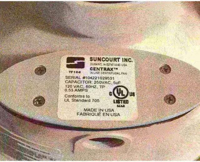 Alt view image 7 of 8 - Suncourt DRY04 4 in. Dryer Booster Kit