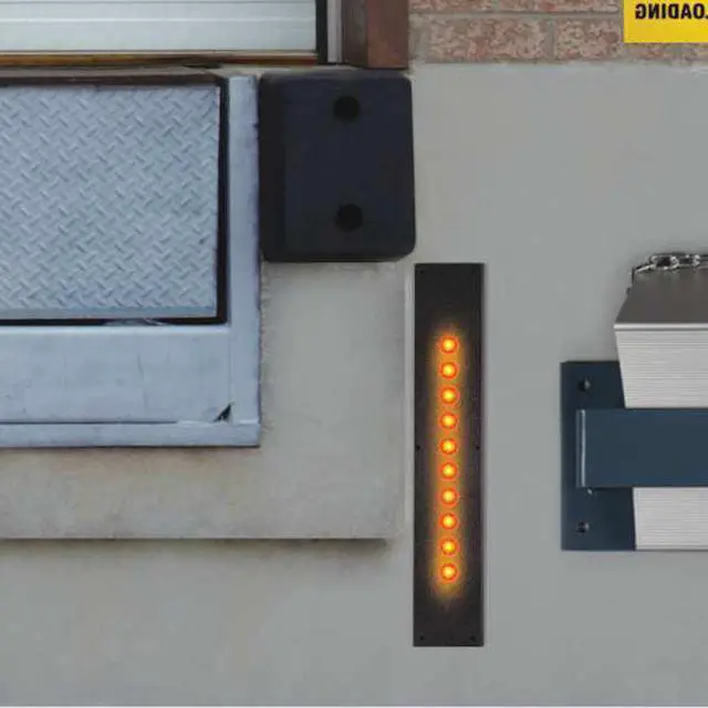 Alt view image 2 of 2 - IDEAL WAREHOUSE INNOVATIONS 60-5414-U Guide Lights,Plastic,Black,4 in. H