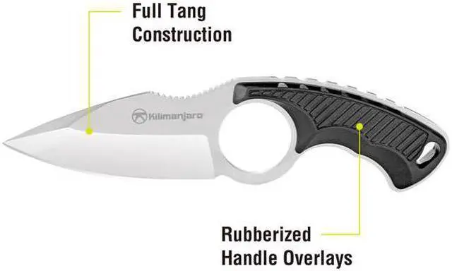 Alt view image 4 of 12 - Kilimanjaro 6-3/4 Inch Neck Knife (Stretta) - 910106