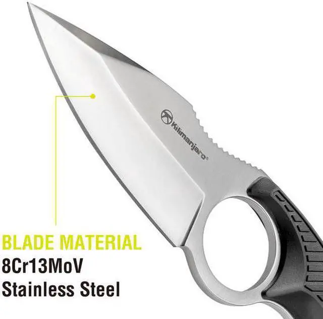 Alt view image 5 of 12 - Kilimanjaro 6-3/4 Inch Neck Knife (Stretta) - 910106