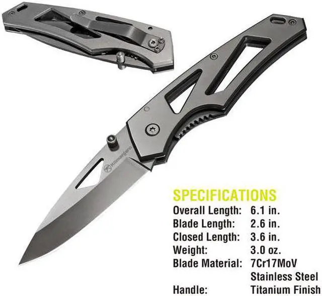 Alt view image 10 of 13 - Kilimanjaro 6 Inch Folding Knife (Vertice) - 910061