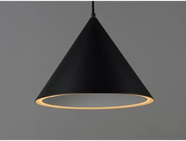 Alt view image 2 of 3 - ET2 E35001-MW iCorona 1-Light 23.5" Wide Matte White Flush Mount Light