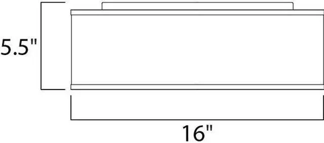 Alt view image 3 of 3 - Maxim 10220WL 16 in. Prime LED Flush Mount Ceiling Light, White Linen