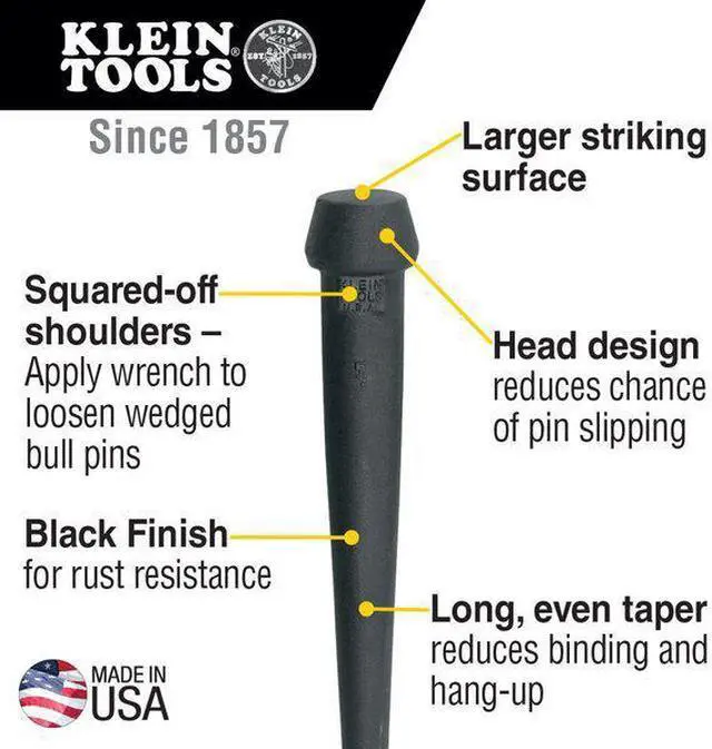Alt view image 8 of 9 - Broad-Head Bull Pin, 1-1/4-Inch