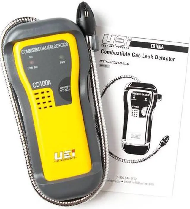 Alt view image 4 of 10 - UEI TEST INSTRUMENTS CD100A Combustible Gas Leak Detector