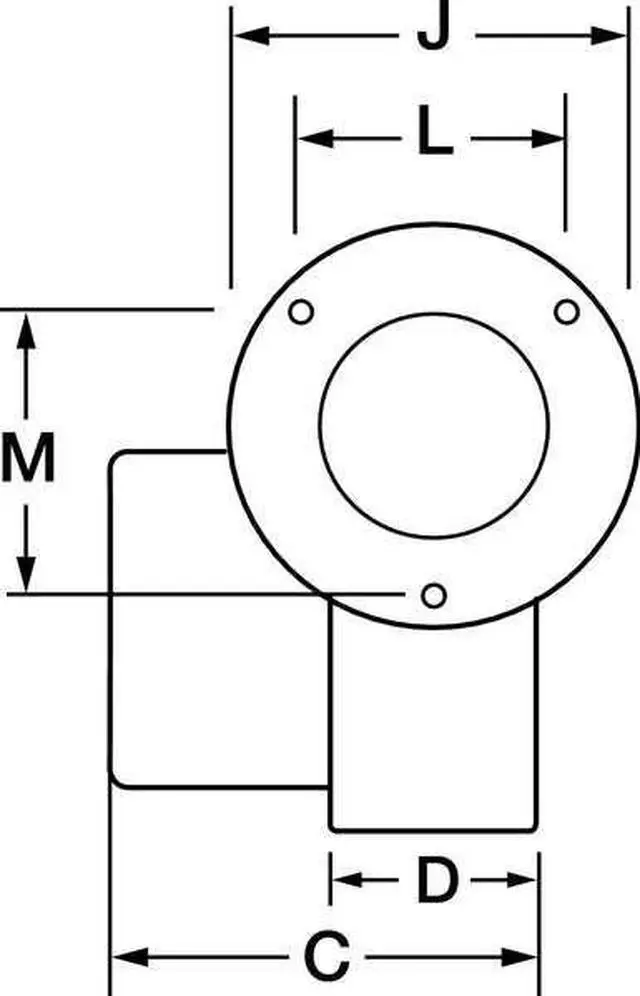 Alt view image 4 of 7 - DAYTON 1TDN2 Round OEM Blower, 3300 RPM, 1 Phase, Direct Drive, Steel 1 Speed