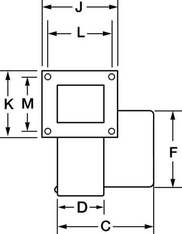 Alt view image 7 of 7 - DAYTON 1TDN2 Round OEM Blower, 3300 RPM, 1 Phase, Direct Drive, Steel 1 Speed