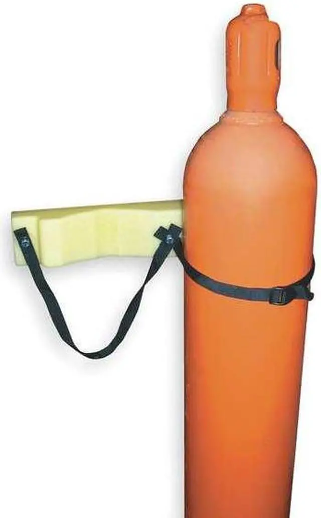 Alt view image 4 of 4 - VESTIL CB-W-2P Cylinder Bracket,Plastic