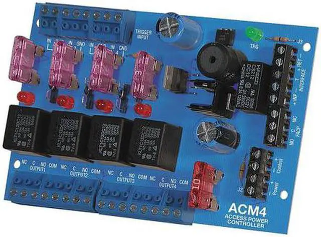 Alt view image 4 of 4 - Altronix ACM4 Access Power Controller Module