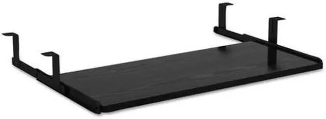 Alt view image 3 of 13 - Alera Valencia Series Underdesk Keyboard/Mouse Shelf