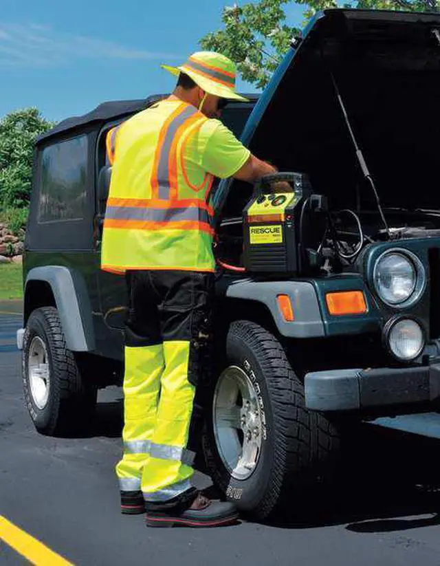 Alt view image 5 of 5 - KISHIGO 1056-3X 3XL Class 2 High Visibility Vest, Lime