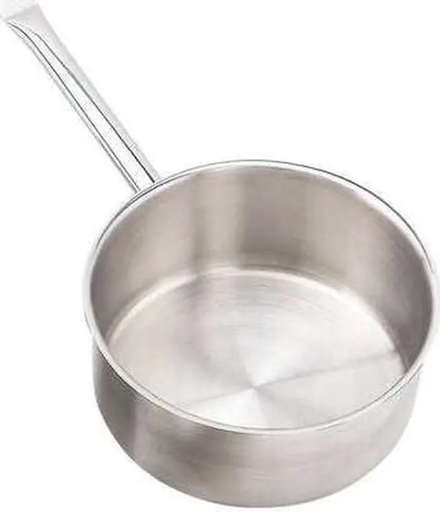 Alt view image 3 of 3 - CRESTWARE SSSAU3 Stock Pot w/Cover,3 qt,9-1/4 In.,SS