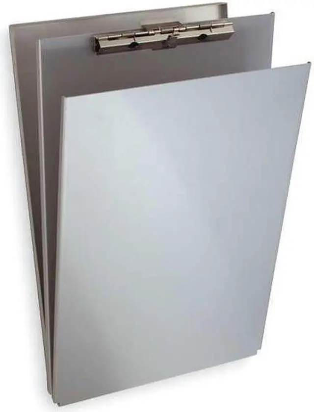 Alt view image 4 of 6 - SAUNDERS 10019 8-1/2" x 14" Portable Storage Clipboard, Silver