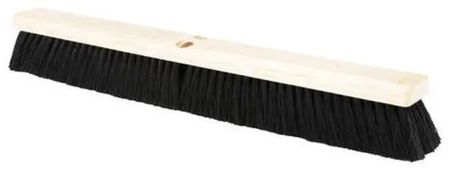 Alt view image 13 of 20 - Boardwalk Floor Brush Head 2 1/2" Black Tampico Fiber 24" 20224
