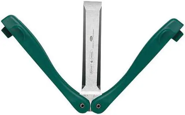 Alt view image 3 of 4 - Folding Wood Chisel, 3/4 In, Green