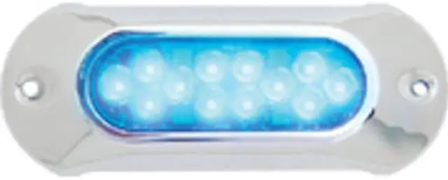 Alt view image 3 of 9 - Attwood Light Armor Underwater LED Light - 12 LEDs - Blue