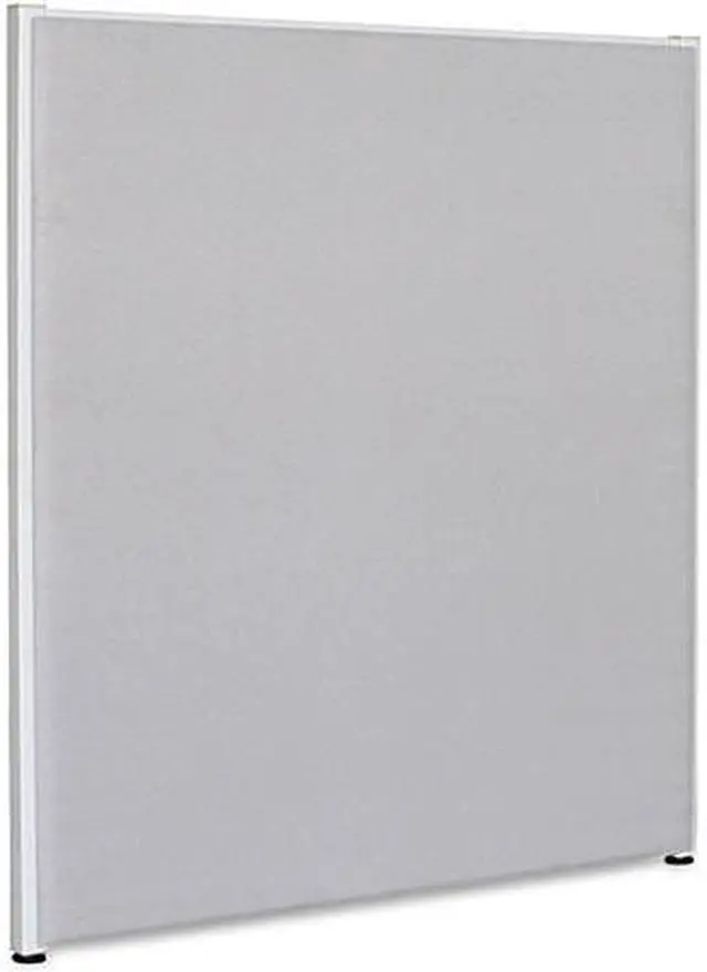 Alt view image 2 of 7 - Lorell Gray Fabric Panel - Fabric, Steel - Gray LLR90268