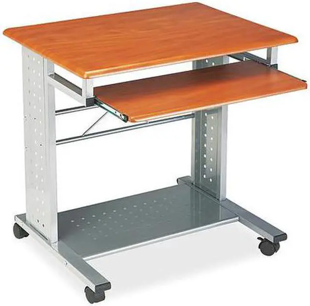 Alt view image 7 of 12 - Mayline Empire Mobile PC Cart 29-3/4w x 23-1/2d x 29-3/4h Medium Cherry 945MEC