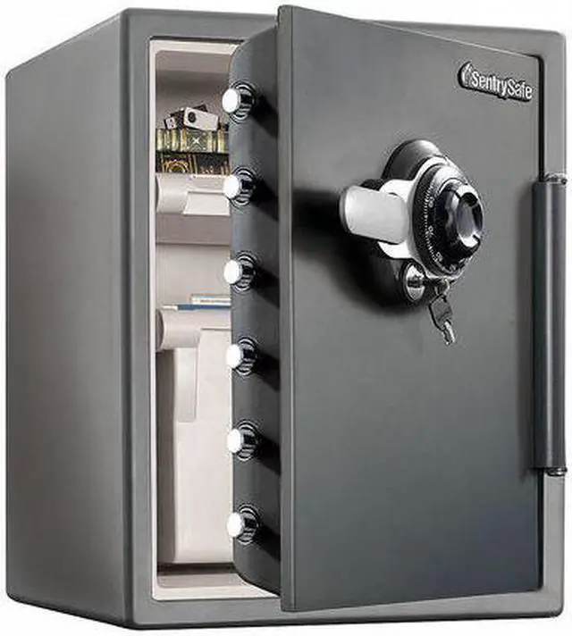 Main image of SENTRY SAFE SFW205DPB Fire Safe,2.05 cu ft,Gray