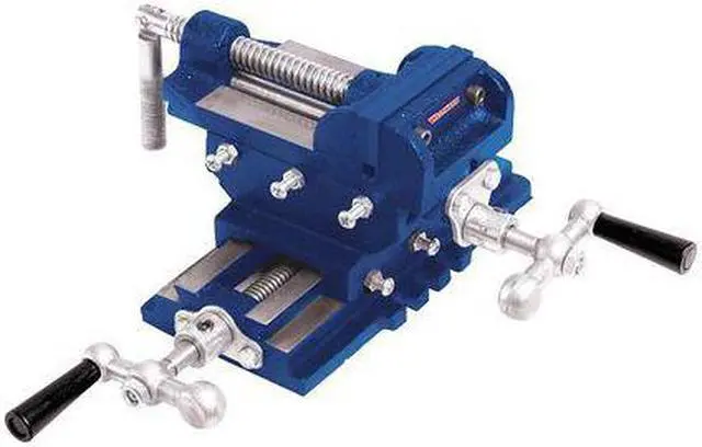 Alt view image 2 of 2 - Drill Press Vise, Cross Slide, Stnry, 8 In