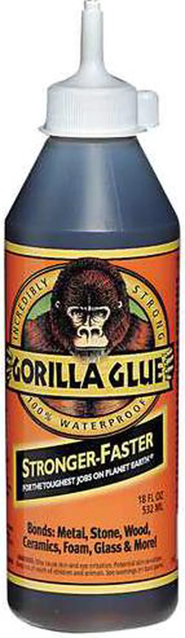 Alt view image 4 of 4 - GORILLA GLUE 5001803 Epoxy Adhesive, Yellow, 24 hr Full Cure, 18 oz, Syringe