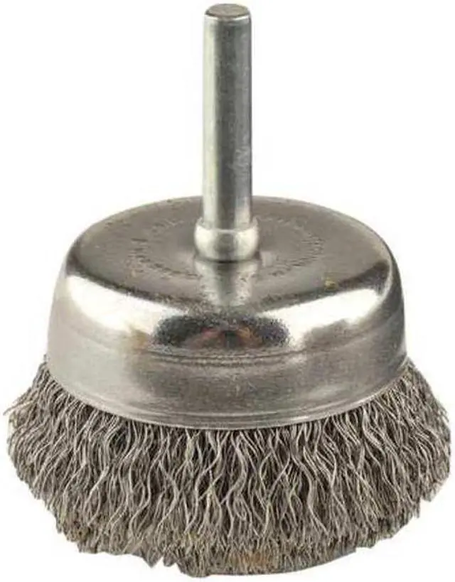 Alt view image 3 of 3 - WEILER 93044 Crimped Wire Cup Wire Brush, 2", 0.0118"