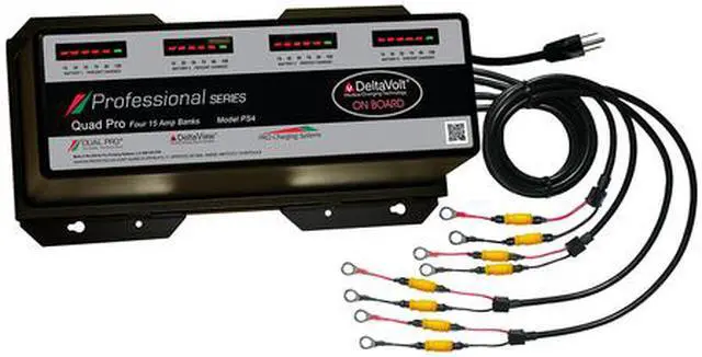 Alt view image 5 of 5 - DUAL PRO PROFESSIONAL SERIES 60A 4 BANK BATTERY CHARGER