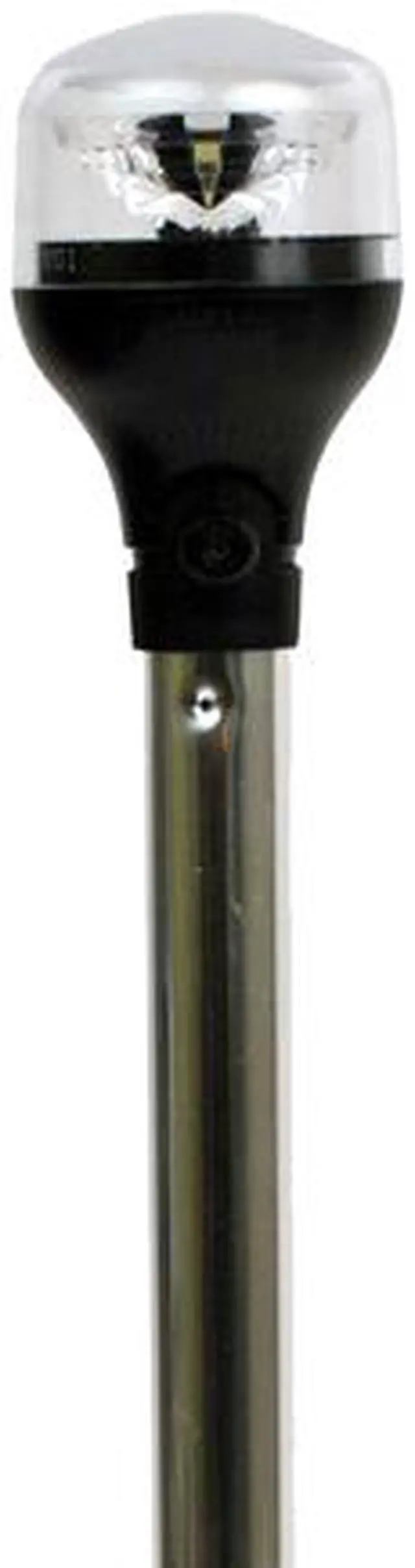 Alt view image 9 of 13 - attwood 5557pv12a7 allround led fold down navigation light black base, 12inch