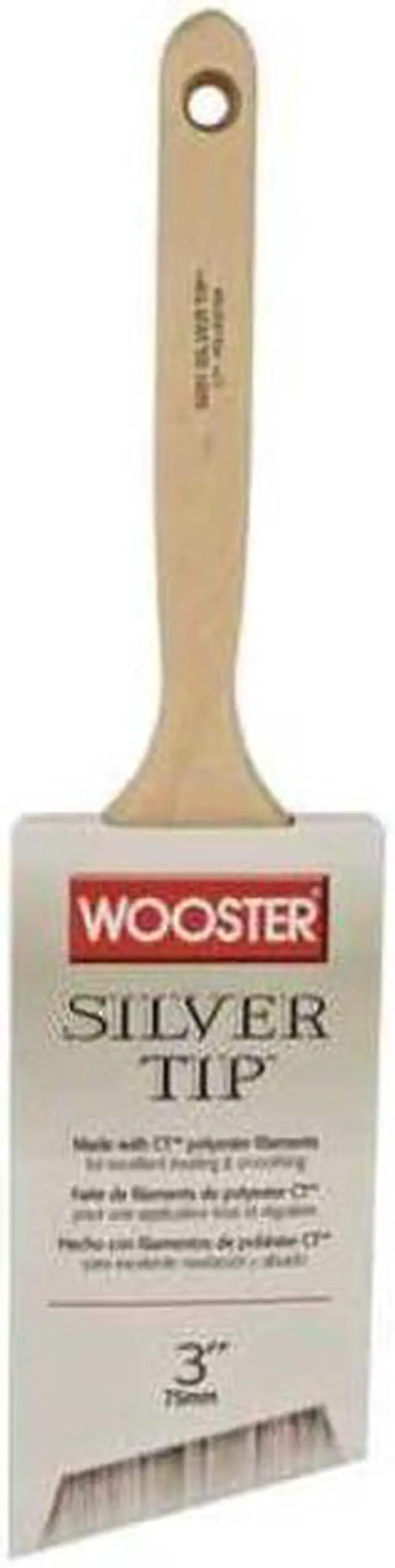 Alt view image 5 of 5 - Wooster Brush 3" Silver Tip Brush