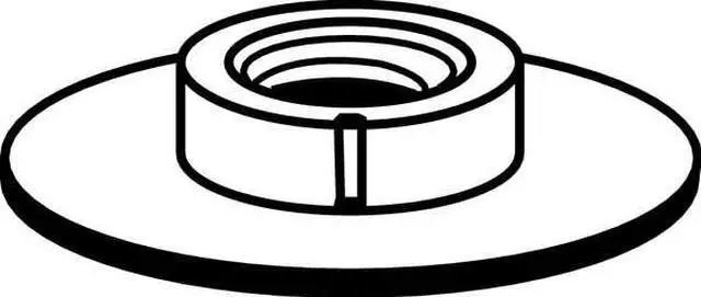 Alt view image 2 of 2 - MERIT 69957399620 Quick Change Disc, AlO, 1in, 120G, TS, PK100