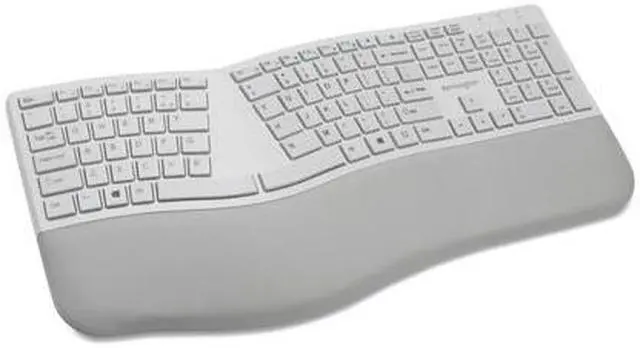Alt view image 17 of 20 - Kensington Pro Fit K75402US Gray 2.4 GHz and Bluetooth Ergonomic Keyboard