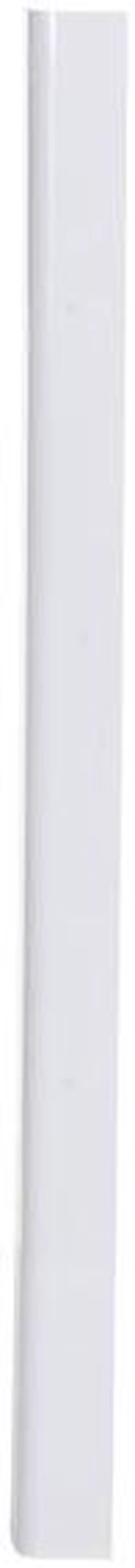 Alt view image 3 of 5 - VESTIL PVC-48R-WH Corner Guard, White, 3"W X 48"H