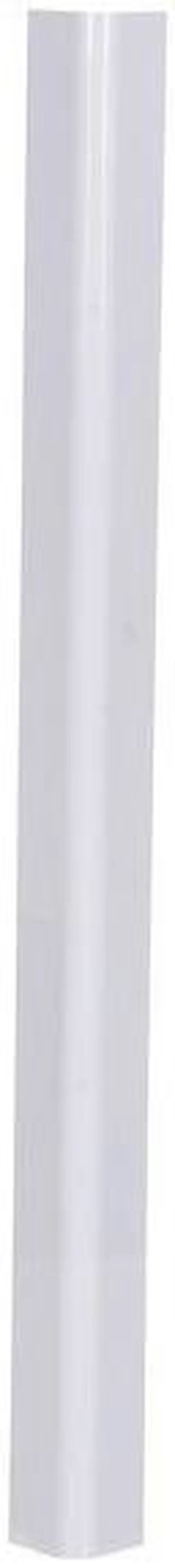 Alt view image 5 of 5 - VESTIL PVC-48R-WH Corner Guard, White, 3"W X 48"H