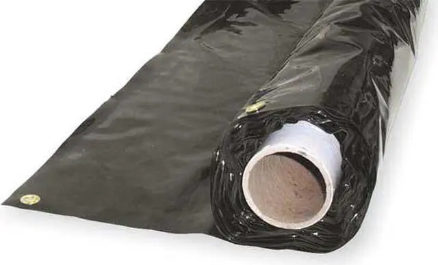 Alt view image 4 of 6 - STEINER 338-60-25GR Welding Curtain Roll, Transparent Vinyl, 75 ft. W., 5 ft.