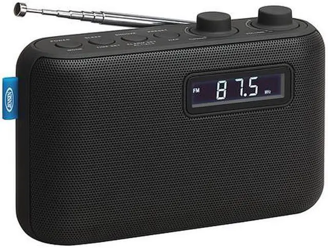 Alt view image 8 of 10 - Jensen[r] Sr-50 Portable Am/fm Digital Radio & Alarm Clock